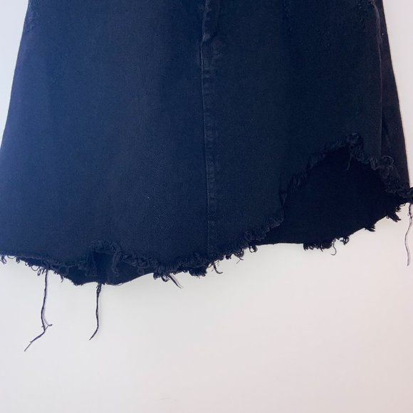 Denim Skirt | Black - Picture 3 of 7